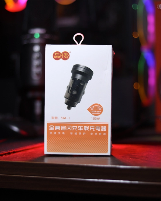 The Wolf SM-1 100W Fast Car Charger - Image 5